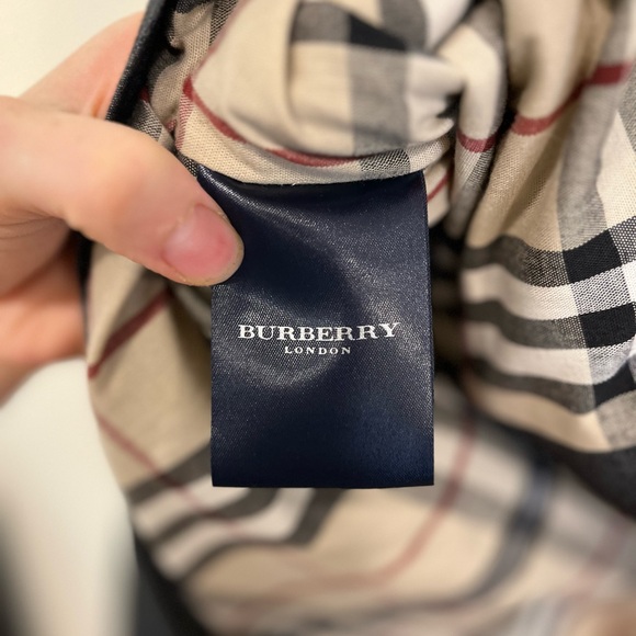 BURBERRY London Women's Jacket Zip-up Size 14 R Full Zip - Picture 8 of 11